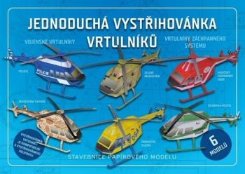 Jednoduchá vystřihovánka vrtulníků