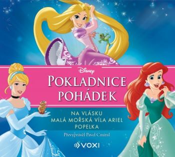 Disney - Na vlásku, Malá mořská víla Ariel, Popelka - audiokniha
