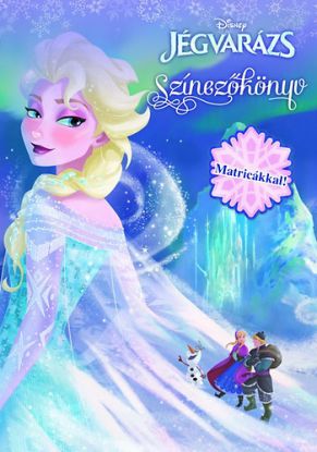 Disney Jégvarázs - Színezőkönyv matricákkal!