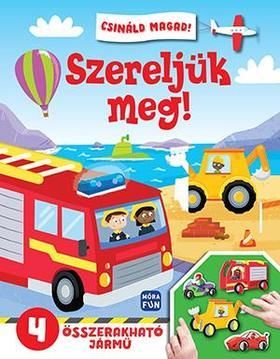 Csináld magad! Szereljük meg! 4 összerakható járművel