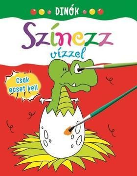 Színezz vízzel - Dinók