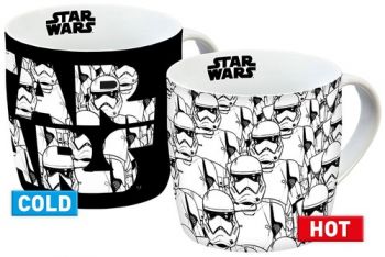 Star Wars: IX Stormtrooper hrnček teplom meniaci 250ml