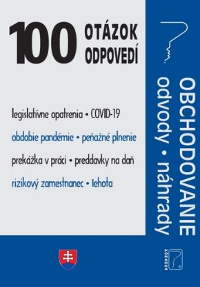 100 otázok a odpovedí – Obchodovanie – odvody, náhrady (Obchodovanie, Zamestnávanie)