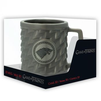 Game of Thrones: Stark 3D hrnek 500 ml
