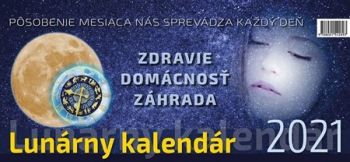 Lunárny kalendár 2021 stolový