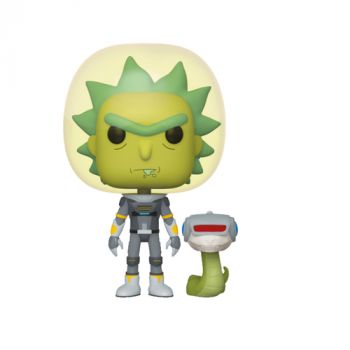 Rick & Morty S2: Space Suit Rick w/Snake Funko POP!
