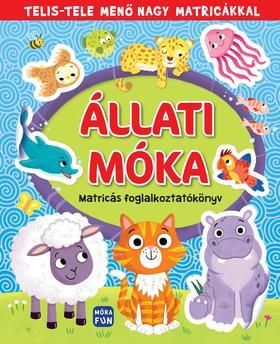 Állati móka - Matricás foglalkoztatókönyv
