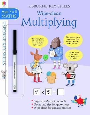 Wipe-Clean Multiplying 7-8