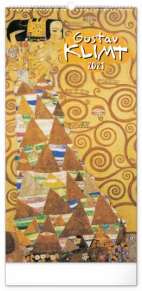 Nástenný kalendár Gustav Klimt 2021, 33 × 64 cm