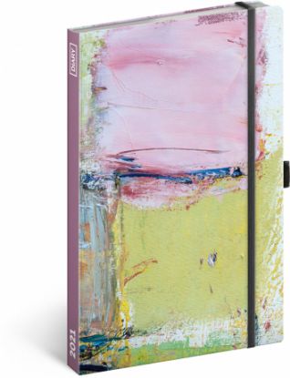 Týždenný diár Maľba 2021, 13 × 21 cm