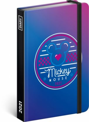 Týždenný diár Mickey 2021, 11 × 16 cm