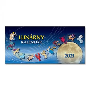 Lunárny kalendár 2021 stolový kalendár