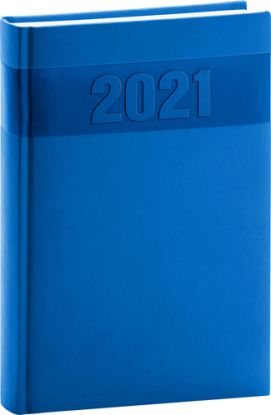 Denný diár Aprint 2021 modrý