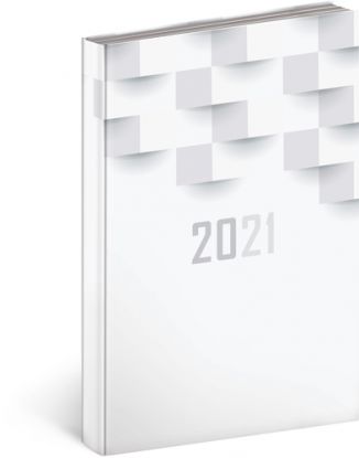Denný diár Cambio Classic 2021 biely