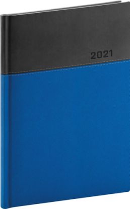 Denný diár Dado 2021 modro-čierny
