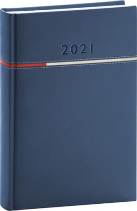 Denný diár Tomy 2021 modro-červený