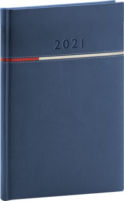 Týždenný diár Tomy 2021 modro-červený