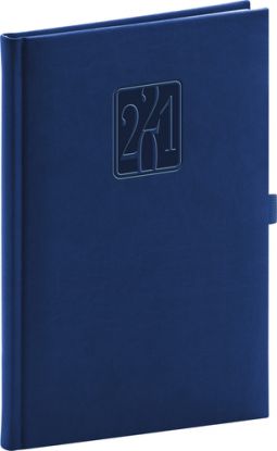 Týždenný diár Vivella Classic 2021 modrý