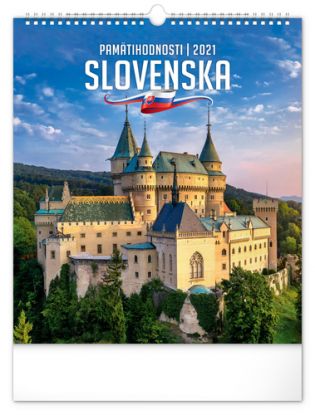 Nástenný kalendár Pamätihodnosti Slovenska 2021