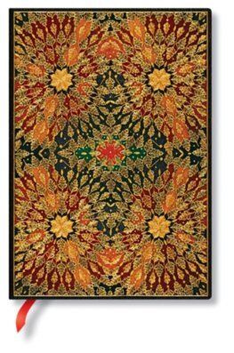 Zápisník Paperblanks Fire Flowers Midi Linajkový