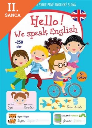 Lacná kniha Hello! We speak English + 250 slov