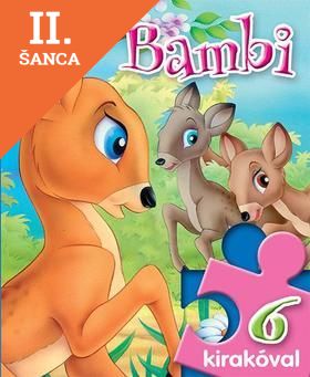 Lacná kniha Mesés kirakók - Bambi