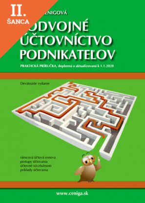 Lacná kniha Podvojné účtovníctvo podnikateľov 2020