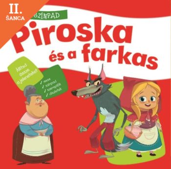 Lacná kniha Házi színpad - Piroska és a farkas