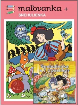 Maľovanka + CD - Snehulienka