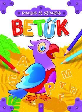 Tanulok és színezek - Betűk