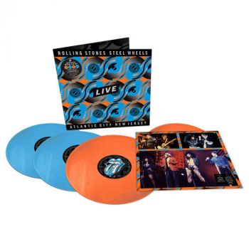 Rolling Stones, The - Steel Wheels Live (Live From Atlantic City, NJ, 1989, Coloured Intl. Version) 4LP