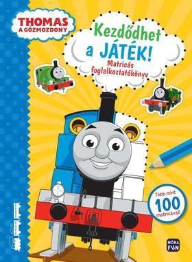Thomas, a gőzmozdony. Kezdődhet a játék - matricás foglalkoztató