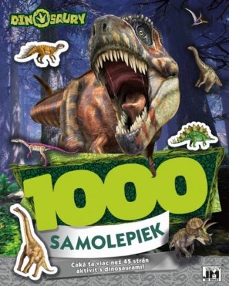 1000 samolepiek: Dinosaury