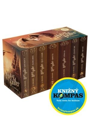 Harry Potter 7 box + Čitateľský zápisník Knižkomila