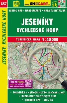 Jeseníky, Rychleby 1:40 000 - TM 457