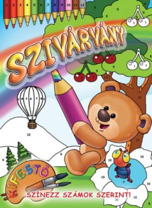 Szivárvány - színezz számok szerint