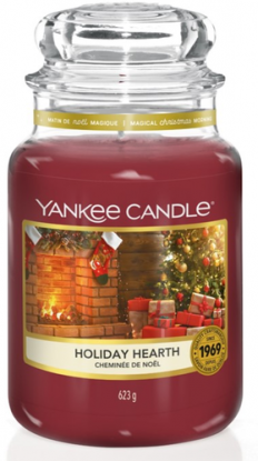 Yankee Candle sviečka veľká Holiday Hearth