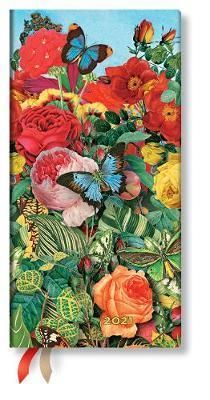 Diár 2021 Paperblanks Butterfly Garden
