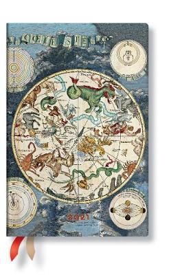 Diár 2021 Paperblanks Celestial Planisphere