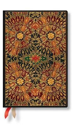 Diár 2021 Paperblanks Fire Flowers