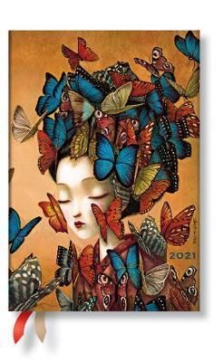 Diár 2021 Paperblanks Madame Butterfly