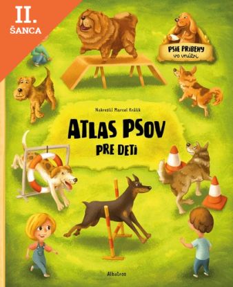 Lacná kniha Atlas psov pre deti