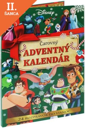 Lacná kniha Disney - Čarovný adventný kalendár