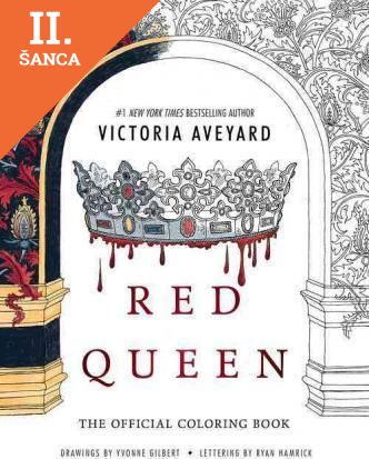 Lacná kniha Red Queen: The Official Coloring Book