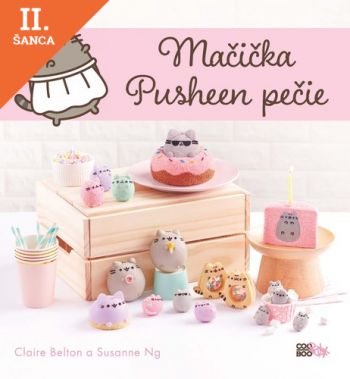Lacná kniha Mačička Pusheen pečie