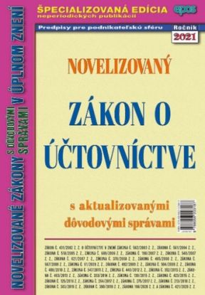 Novelizovaný zákon o účtovníctve 7/2021