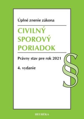Civilný sporový poriadok Úzz 4. vydanie, 2021