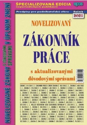 Novelizovaný Zákonník práce 12/2021