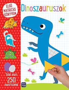 Első matricás könyvem - Dinoszauruszok