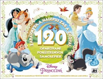 Zabávaj sa a nalepuj zas a znova! Princezná